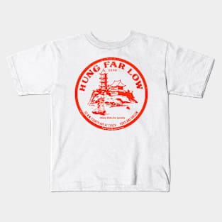 Vintage Hung Far Low Chinese Restaurant Portland Oregon Kids T-Shirt